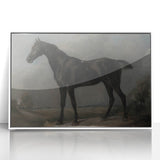 Moody Art Prints - Dark Horse Portrait for Timeless Wall Decor