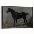 Moody Art Prints - Dark Horse Portrait for Timeless Wall Decor