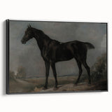 Moody Art Prints - Dark Horse Portrait for Timeless Wall Decor