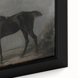 Moody Art Prints - Dark Horse Portrait for Timeless Wall Decor