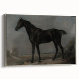 Moody Art Prints - Dark Horse Portrait for Timeless Wall Decor