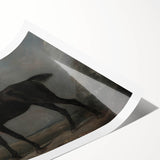 Moody Art Prints - Dark Horse Portrait for Timeless Wall Decor