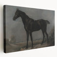 Moody Art Prints - Dark Horse Portrait for Timeless Wall Decor
