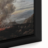Moody Art Prints - Volcanic Landscape for Dramatic Dark Wall Decor