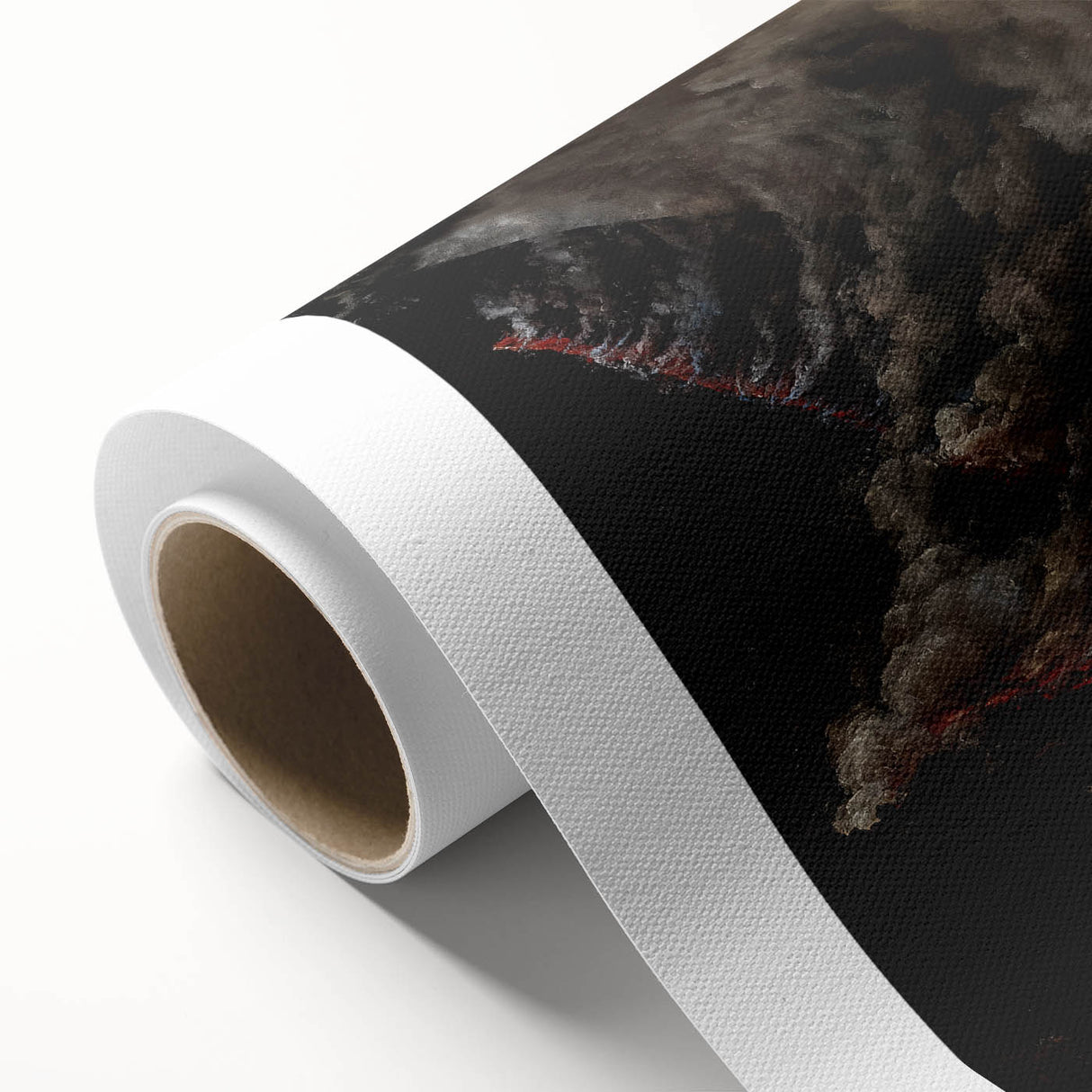 Moody Art Prints - Volcanic Landscape for Dramatic Dark Wall Decor