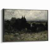 Dark Moody Wall Art - Misty Forest Landscape - Moody Art Prints