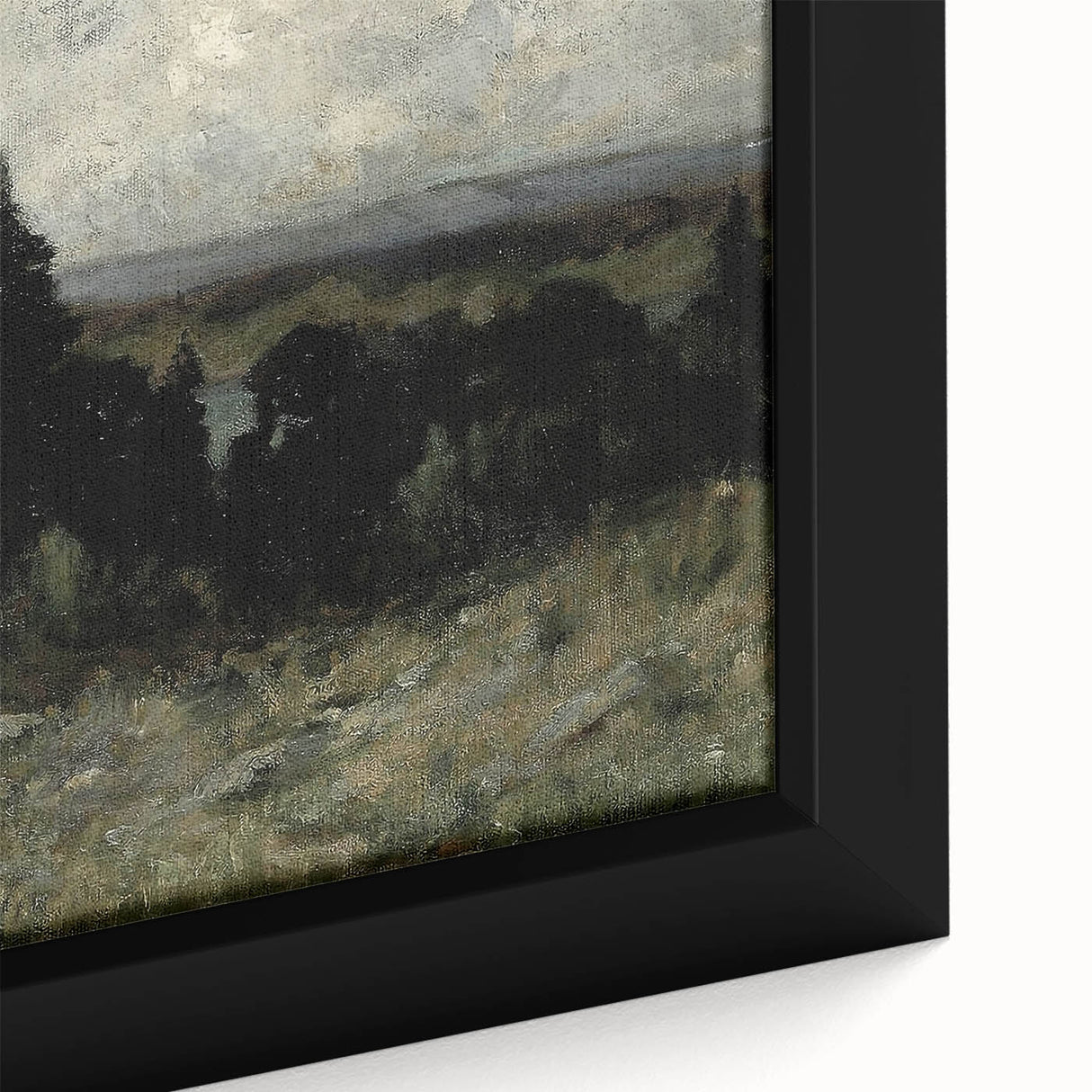 Dark Moody Wall Art - Misty Forest Landscape - Moody Art Prints
