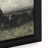 Dark Moody Wall Art - Misty Forest Landscape - Moody Art Prints