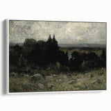 Dark Moody Wall Art - Misty Forest Landscape - Moody Art Prints