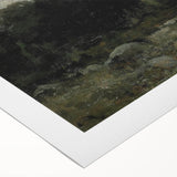 Dark Moody Wall Art - Misty Forest Landscape - Moody Art Prints