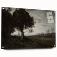 Moody Landscape Art Print - Dark Atmospheric Decor for Living Spaces