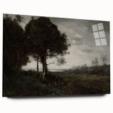 Moody Landscape Art Print - Dark Atmospheric Decor for Living Spaces