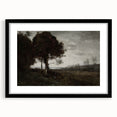 Moody Landscape Art Print - Dark Atmospheric Decor for Living Spaces