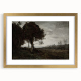 Moody Landscape Art Print - Dark Atmospheric Decor for Living Spaces
