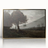 Moody Landscape Art Print - Dark Atmospheric Decor for Living Spaces