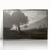 Moody Landscape Art Print - Dark Atmospheric Decor for Living Spaces