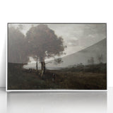 Moody Landscape Art Print - Dark Atmospheric Decor for Living Spaces