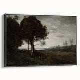 Moody Landscape Art Print - Dark Atmospheric Decor for Living Spaces