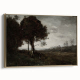 Moody Landscape Art Print - Dark Atmospheric Decor for Living Spaces