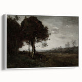 Moody Landscape Art Print - Dark Atmospheric Decor for Living Spaces