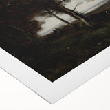 Moody Landscape Art Print - Dark Atmospheric Decor for Living Spaces