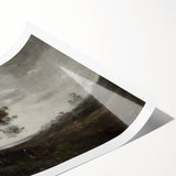 Moody Landscape Art Print - Dark Atmospheric Decor for Living Spaces
