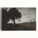 Moody Landscape Art Print - Dark Atmospheric Decor for Living Spaces