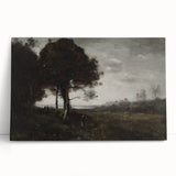 Moody Landscape Art Print - Dark Atmospheric Decor for Living Spaces