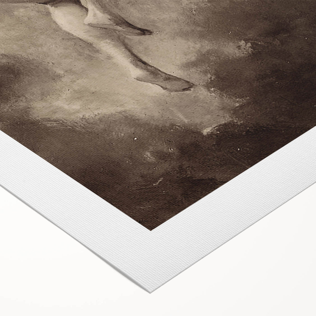 Dark Moody Wall Art | Vintage Nude on Broomstick | Moody Art Prints