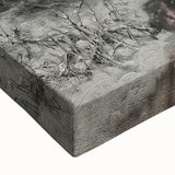 Dark Moody Winter Scene: Snowy Forest Walk Wall Art for Interiors