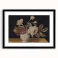 Moody Art Prints - Dark Floral Still Life for Elegant Wall Decor
