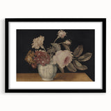 Moody Art Prints - Dark Floral Still Life for Elegant Wall Decor