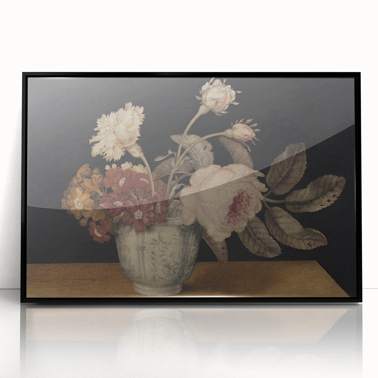 Moody Art Prints - Dark Floral Still Life for Elegant Wall Decor