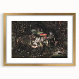 Dark Moody Wall Art - Enchanted Forest Scene for Unique Interiors