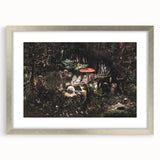 Dark Moody Wall Art - Enchanted Forest Scene for Unique Interiors
