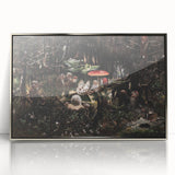 Dark Moody Wall Art - Enchanted Forest Scene for Unique Interiors