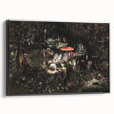 Dark Moody Wall Art - Enchanted Forest Scene for Unique Interiors
