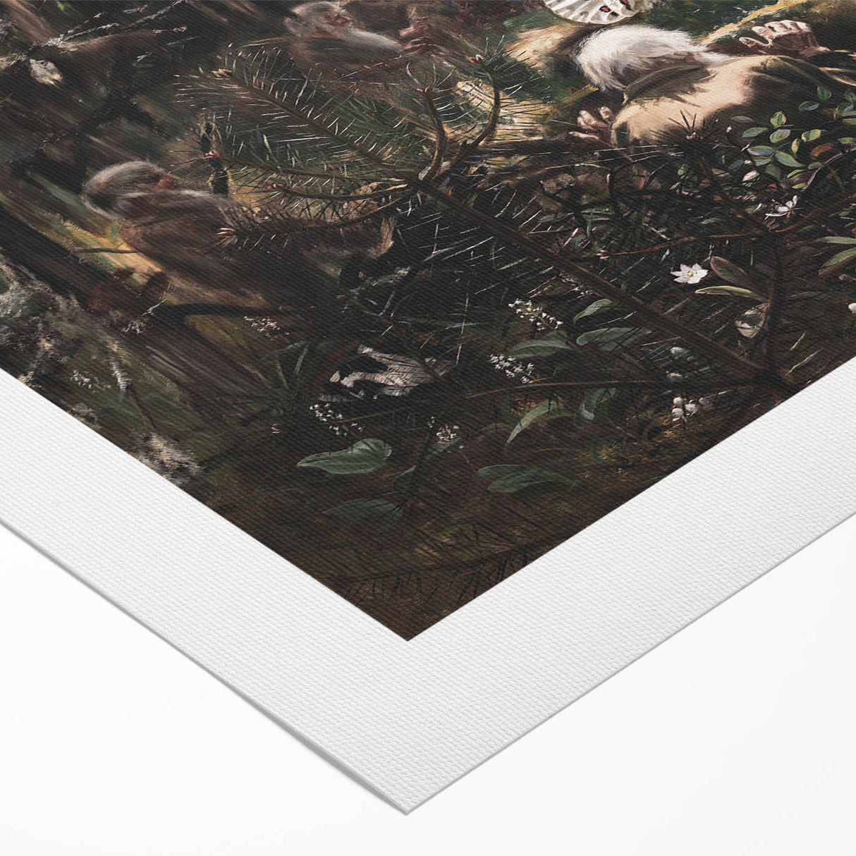 Dark Moody Wall Art - Enchanted Forest Scene for Unique Interiors