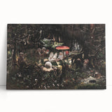 Dark Moody Wall Art - Enchanted Forest Scene for Unique Interiors