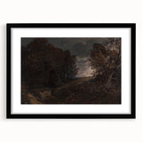 Moody Art Prints - Dark Forest Landscape for Atmospheric Wall Decor