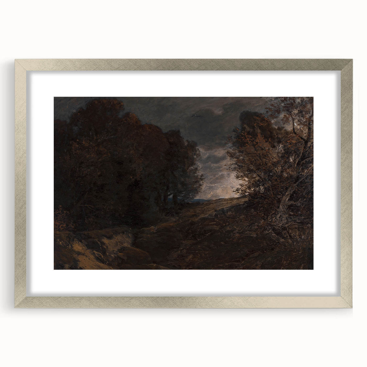Moody Art Prints - Dark Forest Landscape for Atmospheric Wall Decor