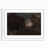 Moody Art Prints - Dark Forest Landscape for Atmospheric Wall Decor