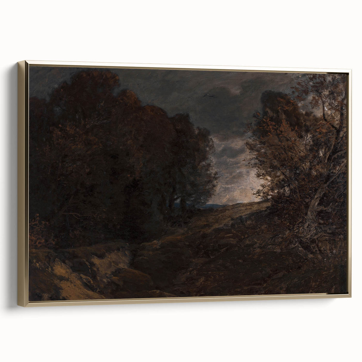 Moody Art Prints - Dark Forest Landscape for Atmospheric Wall Decor