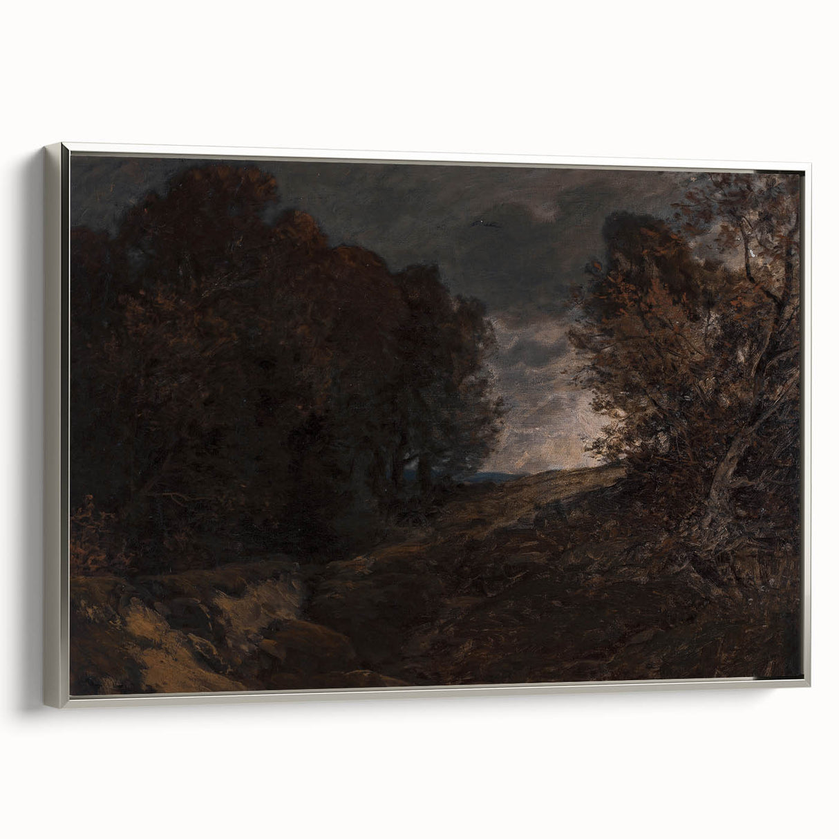 Moody Art Prints - Dark Forest Landscape for Atmospheric Wall Decor