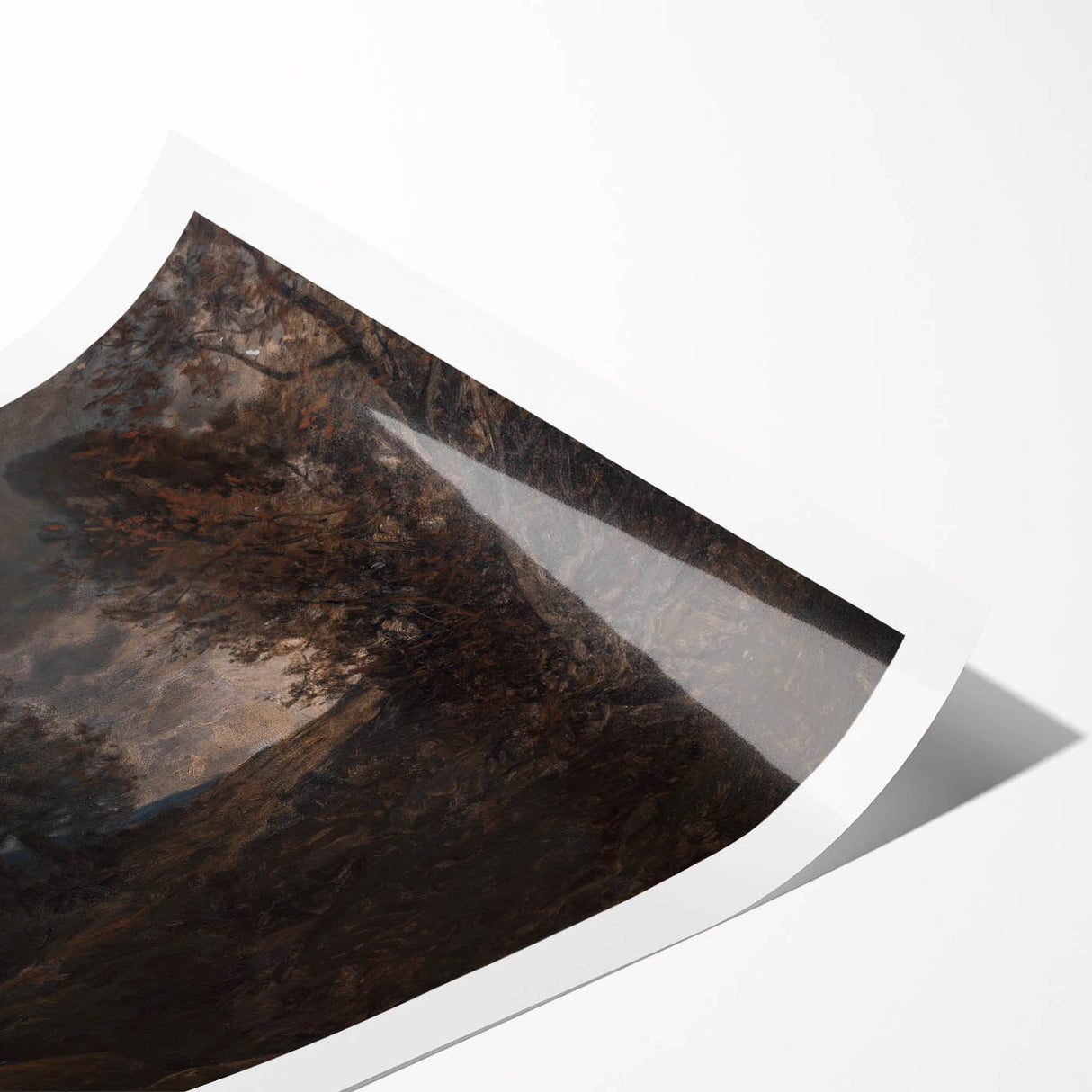 Moody Art Prints - Dark Forest Landscape for Atmospheric Wall Decor