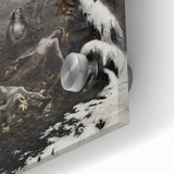 Dark Moody Wall Art | Enchanting Nymphs in Nature | Dramatic Art Prints