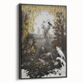 Dark Moody Wall Art | Enchanting Nymphs in Nature | Dramatic Art Prints