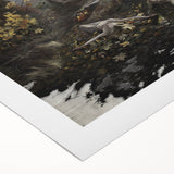 Dark Moody Wall Art | Enchanting Nymphs in Nature | Dramatic Art Prints