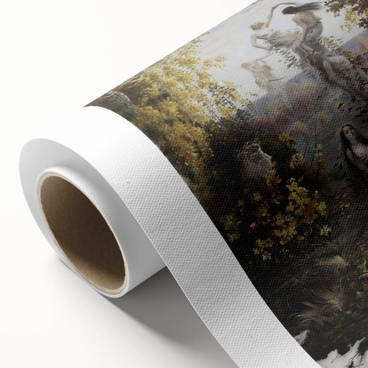 Dark Moody Wall Art | Enchanting Nymphs in Nature | Dramatic Art Prints