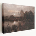 Dark Moody Wall Art - Twilight River Scene - Timeless Dark Prints